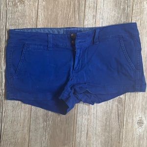 Royal blue shorts